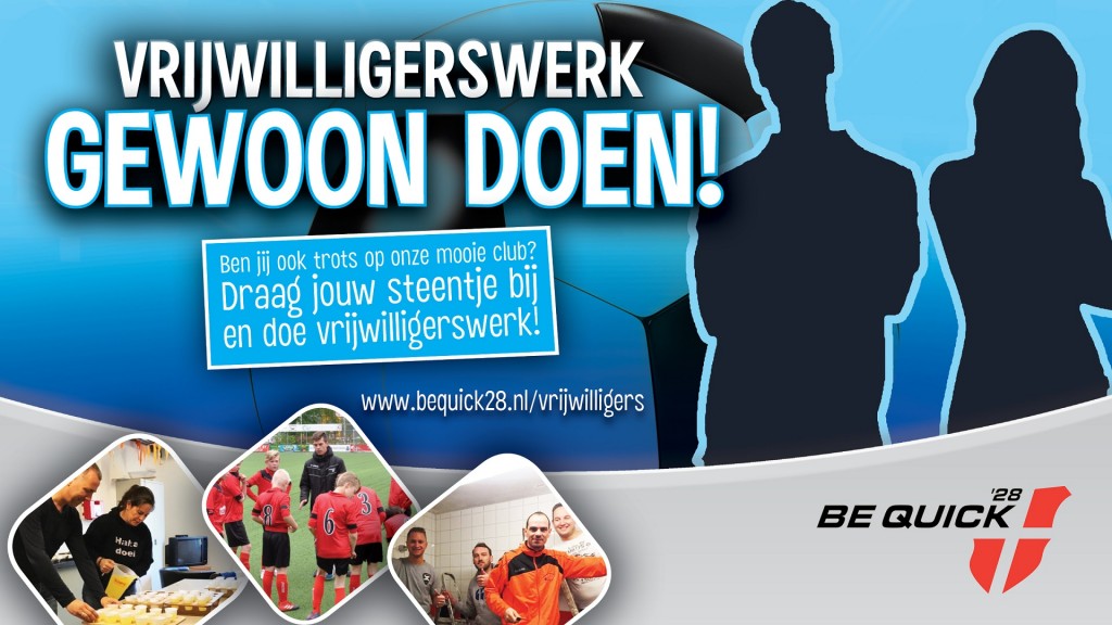 Vrijwilligerswerk gewoon doen