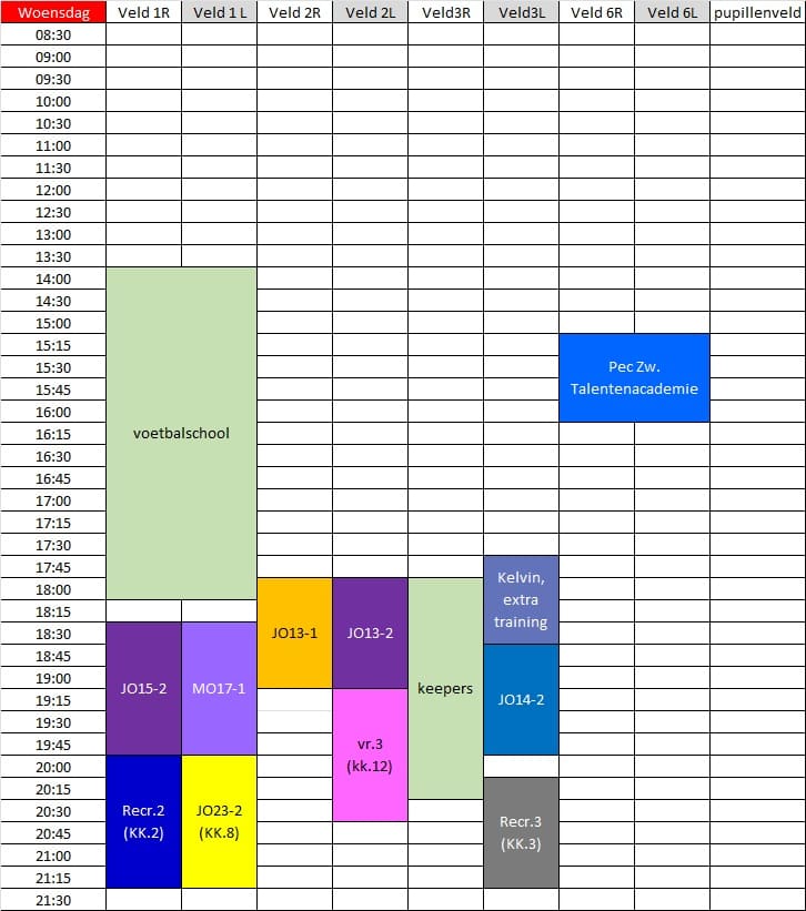 trainingsschama 25-26 WO