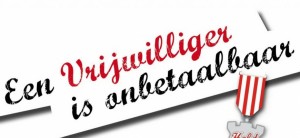 vrijwilliger onbetaalbaar