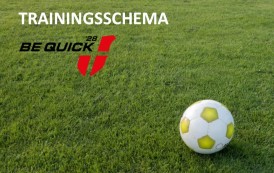 Trainingsschema 2026-2027 staat online