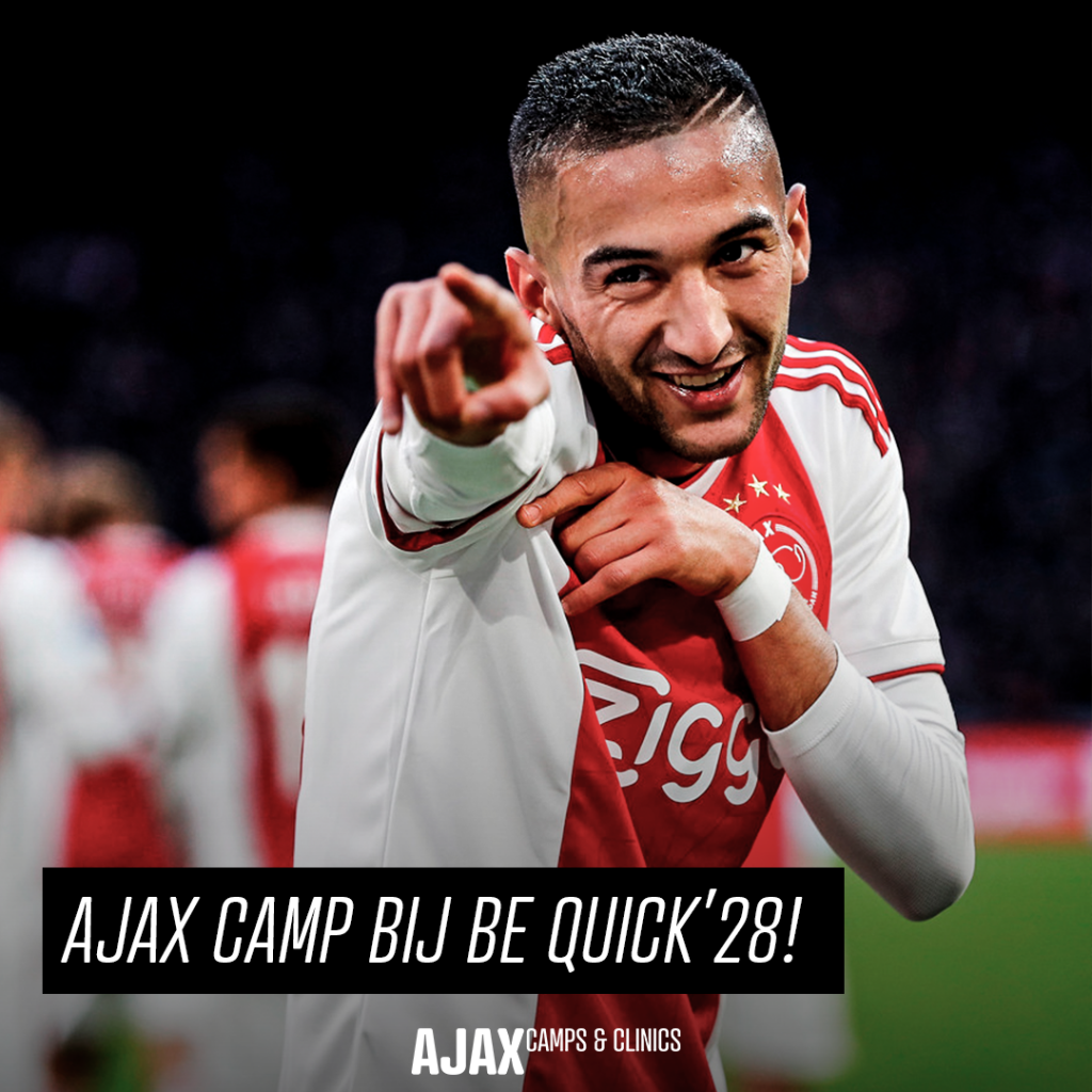 Heb jij je al ingeschreven voor het Ajax Camp bij Be Quick ’28?