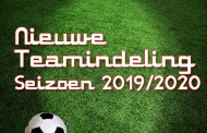 Indeling 2019-2020 - UPDATE 2