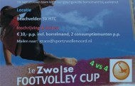 Sport Zwolle Noord organiseert de 1e Zwolse FootVolley Cup