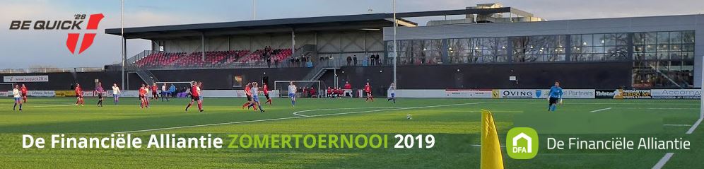 Vrijdag 5 juli en zaterdag 6 juli finales op zomertoernooi Be Quick’28