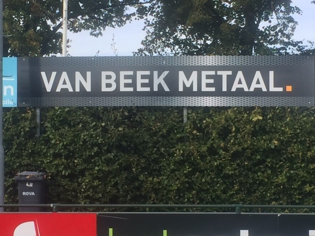 Nieuwe Sponsor: Van Beek metaal