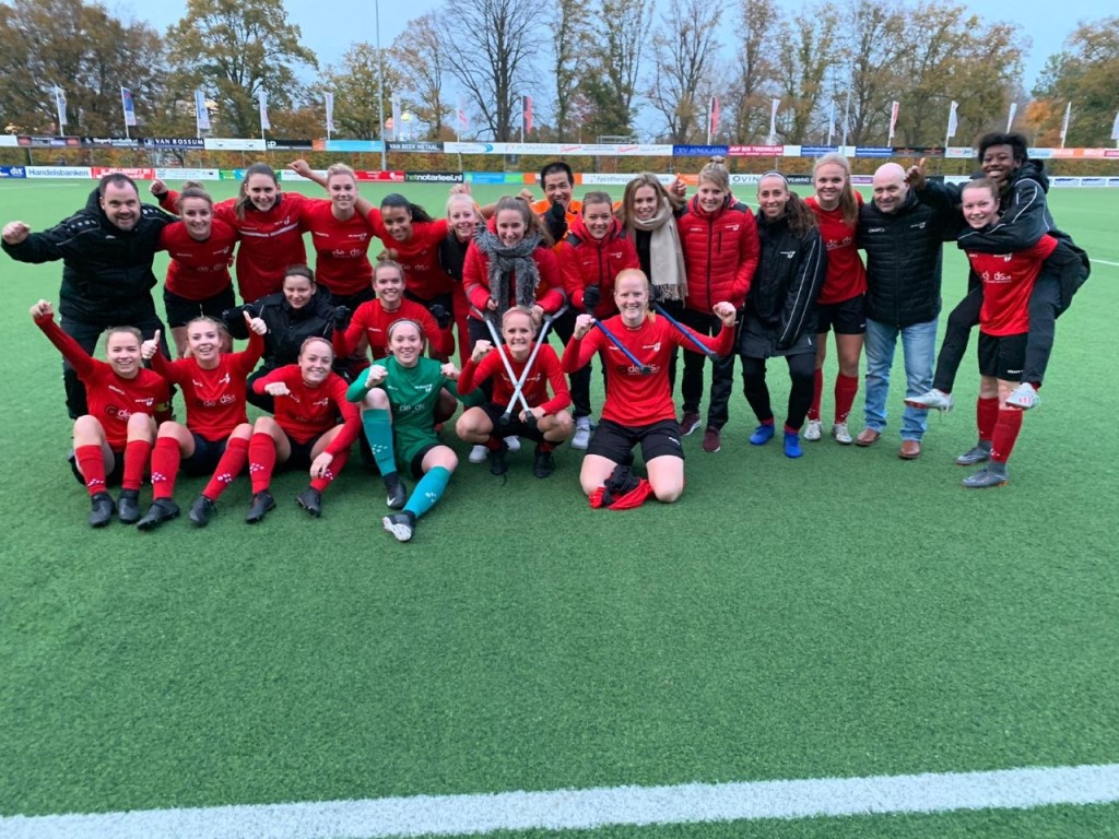 Vrouwen 1 thuis met 3-2 voorbij SSS