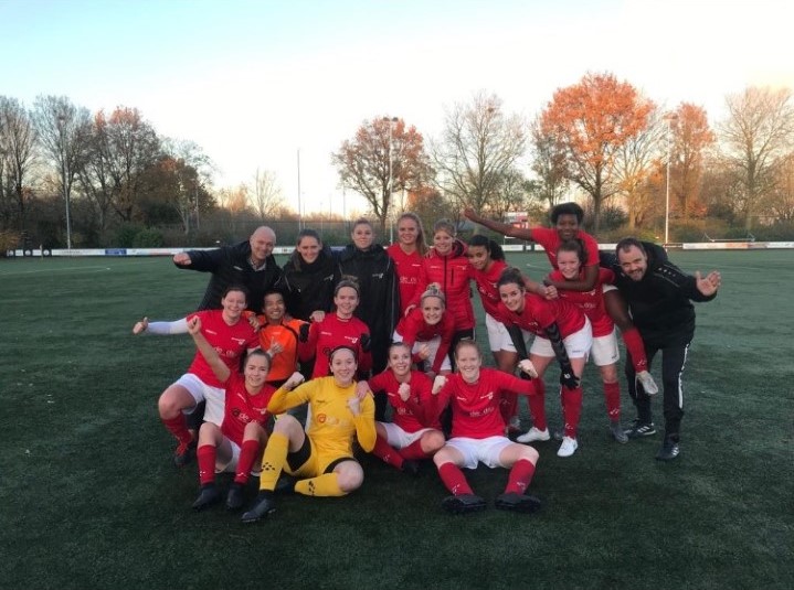 Vrouwen 1 boekt nipte zege bij Eldenia