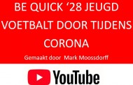 Be Quick '28 jeugd voetbalt door tijdens Corona