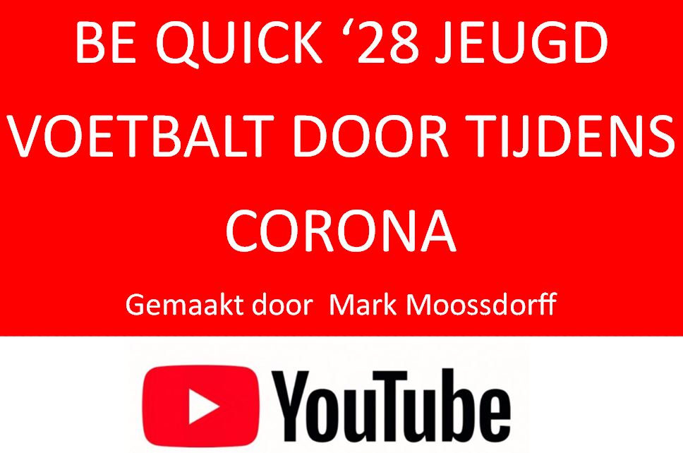 Be Quick '28 jeugd voetbalt door tijdens Corona