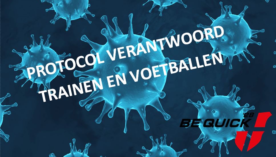 Protocol verantwoord trainen en voetballen bij Be Quick ’28