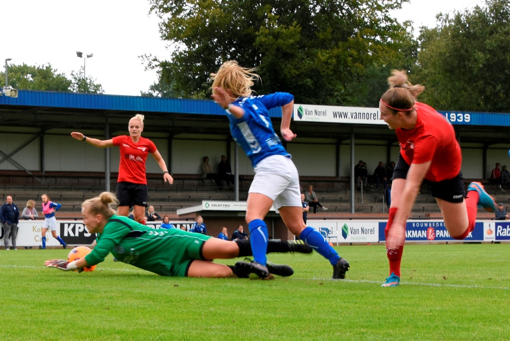 Vrouwen 1  pas in tweede helft voorbij SV Epe