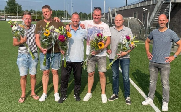 Afscheid trainersstaf tweede elftal