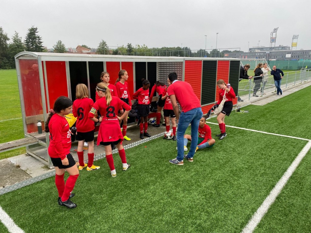 Meiden O13-1 wint opnieuw van Go Ahead Kampen