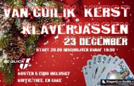 Kerstklaverjassen op 23 december