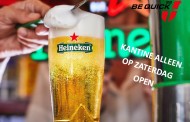 Kantine tijdelijk alleen op zaterdag open