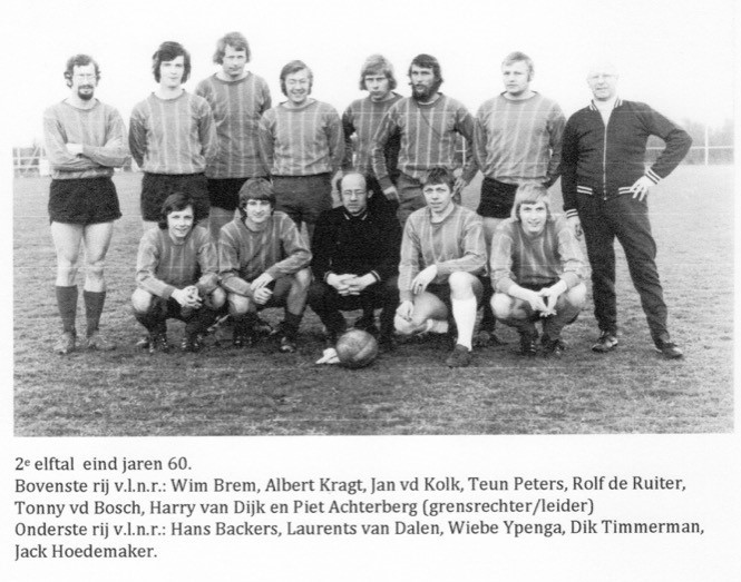 2e elftal eind jaren 60
