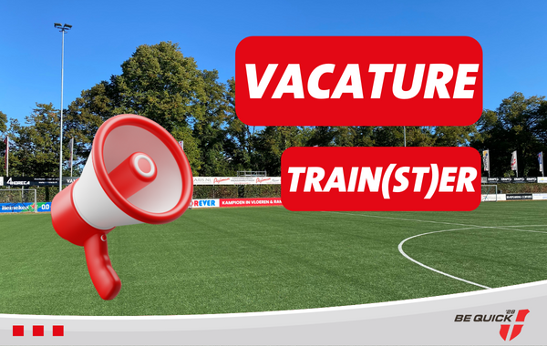 Vacature train(st)er Be Quick '28 vrouwen 3