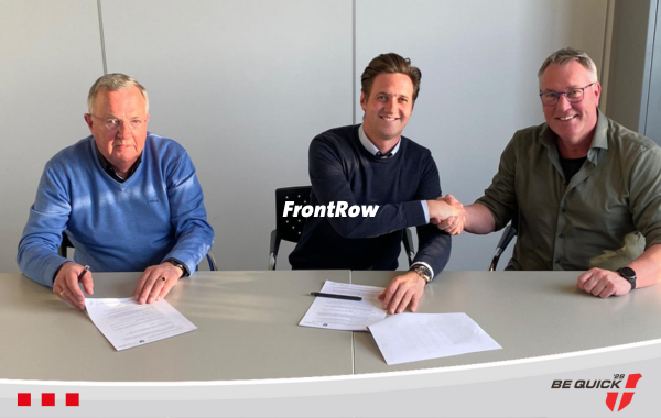 BE QUICK ’28 en FRONTROW verlengen contract voetbalschool en breiden samenwerking uit.