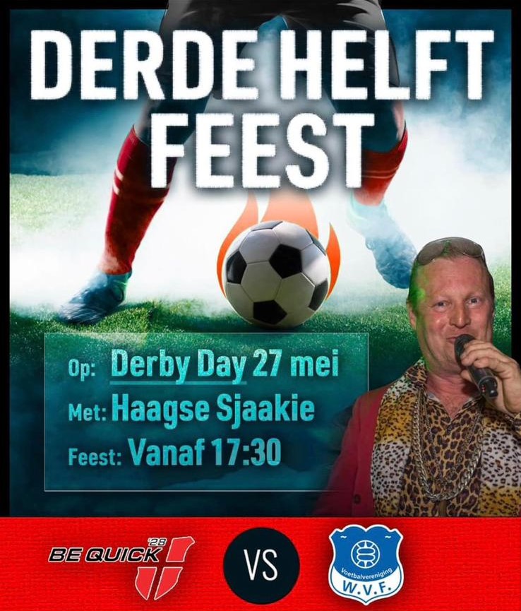 Derde helft feest groot