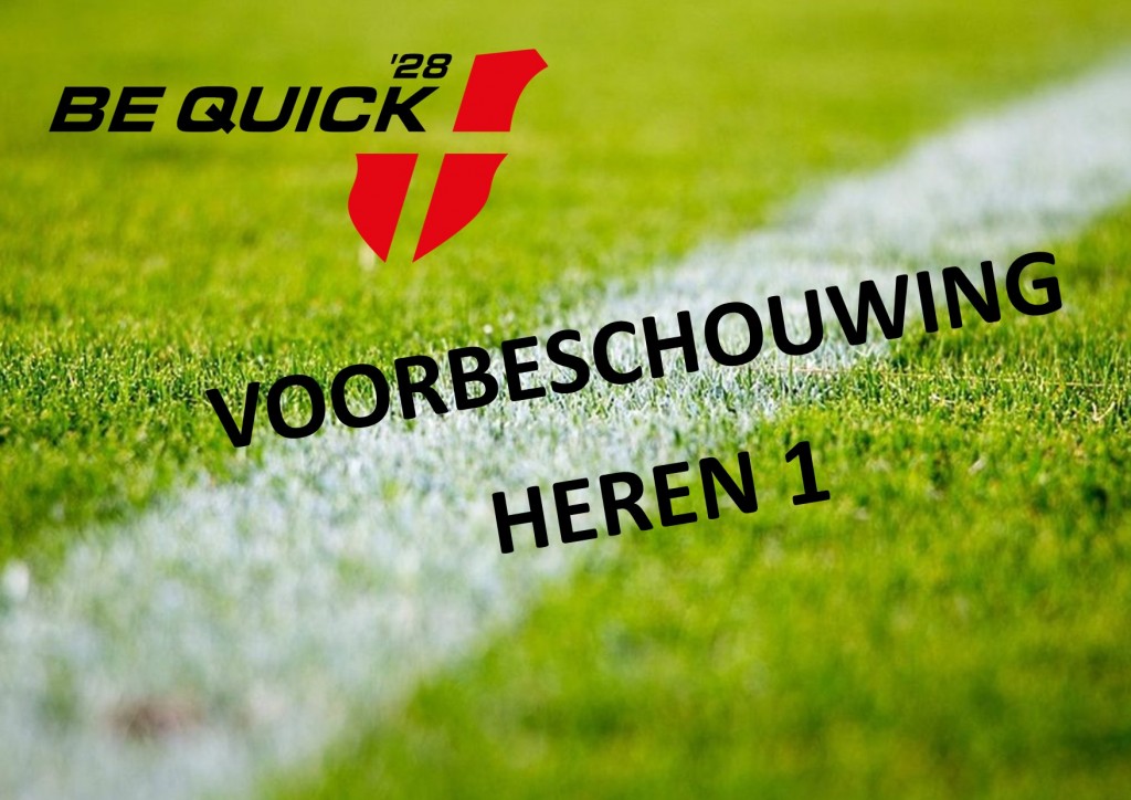 Voorbeschouwing Be Quick '28- WVF