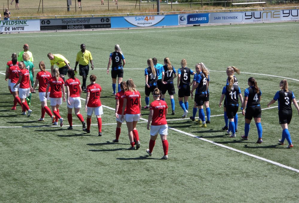 Vrouwen 1 verliest finale nacompetitie van ACV