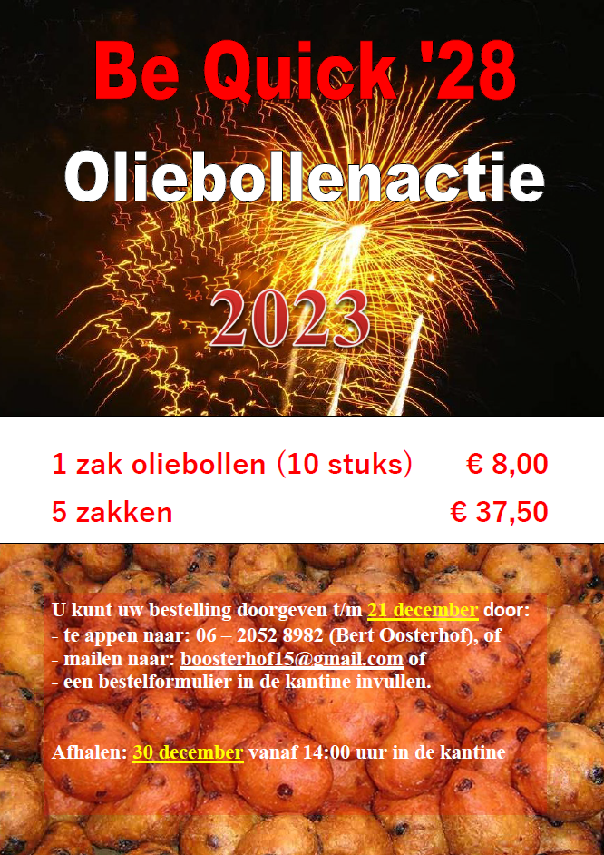 Oliebollenactie