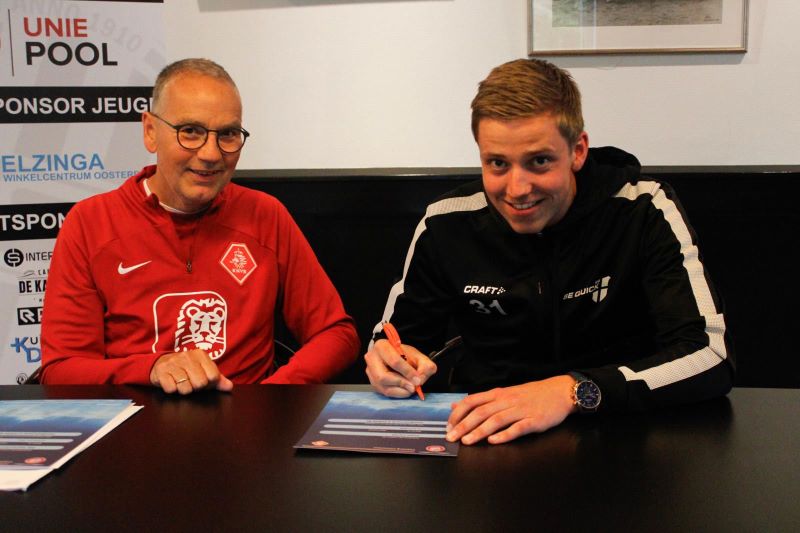 Coen Locht geslaagd voor cursus Voetbalcoach 2