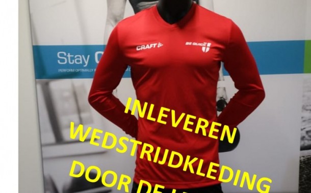 INLEVEREN WEDSTRIJDKLEDING DOOR LEIDERS