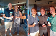 Marijke Ebbens en Bob ten Thij winnen Be Quick’ 28 Golfdag