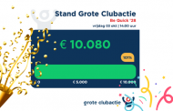 De €10.000 grens van de Grote Clubactie is doorbroken 🎉