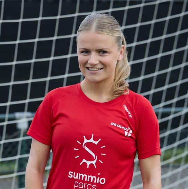 Elien Schutte tekende voor de openingstreffer.