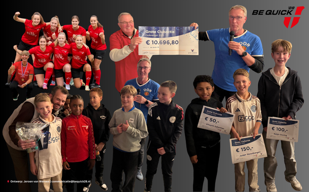 Verslag prijsuitreiking Grote Clubactie 2025