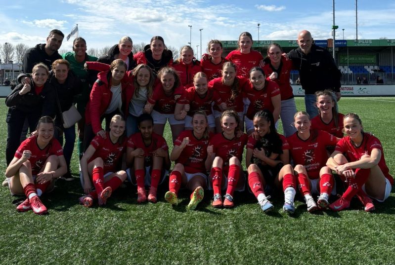 Vrouwen 1 naar halve finale beker na overwinning in IJsselstein