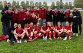 Vrouwen 1 ruikt titel na zinderende zege in Zeeland