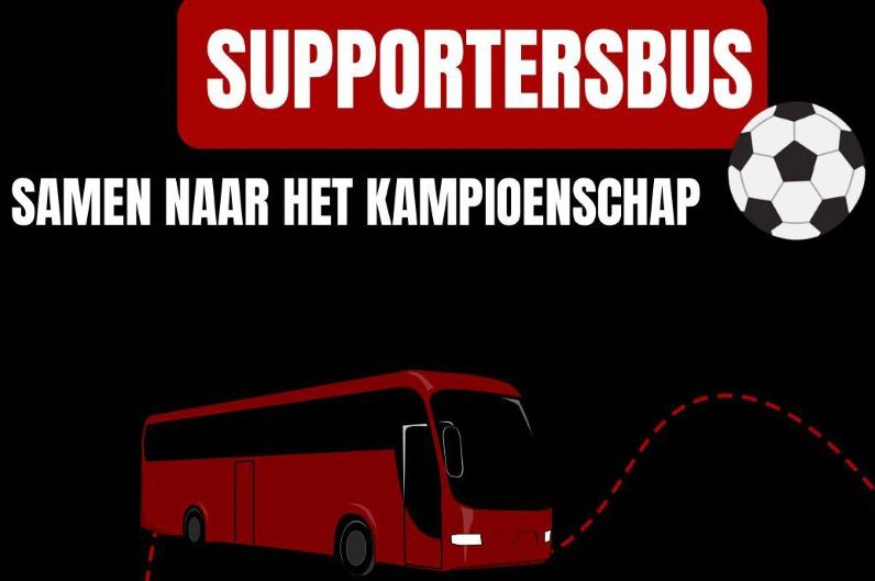 Steun vrouwen 1 op weg naar kampioenschap en ga mee in supportersbus