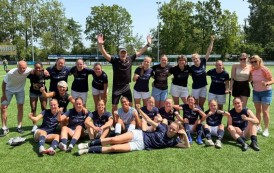 Vrouwen 2 overtuigend naar halve finale nacompetitie