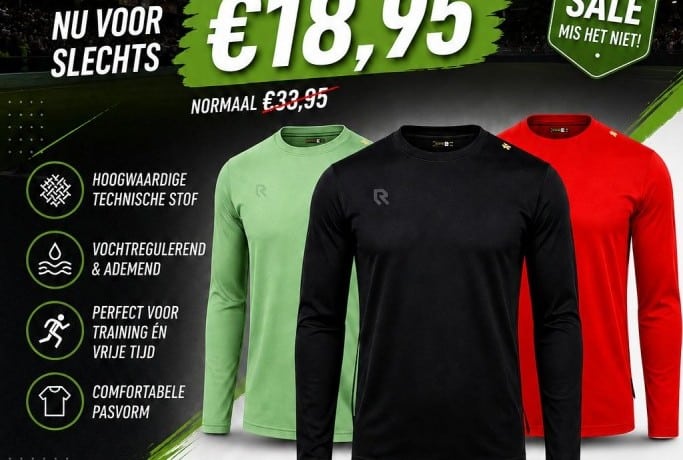 Speciale aanbieding: Robey ondershirt