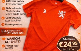Bestel nu het originele Robey WK-SHIRT