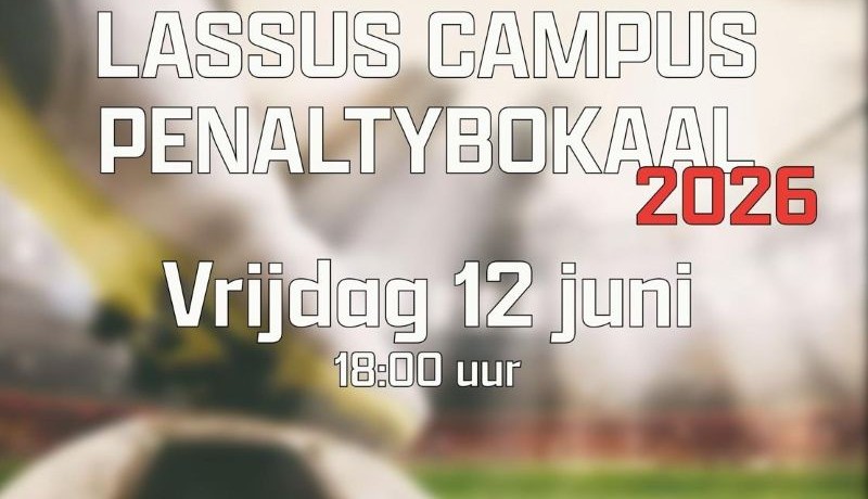 Lassus Campus penaltybokaal komt er weer aan!