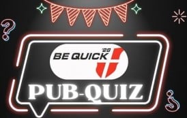 30 oktober pubquiz bij Be Quick; meld je nu aan!