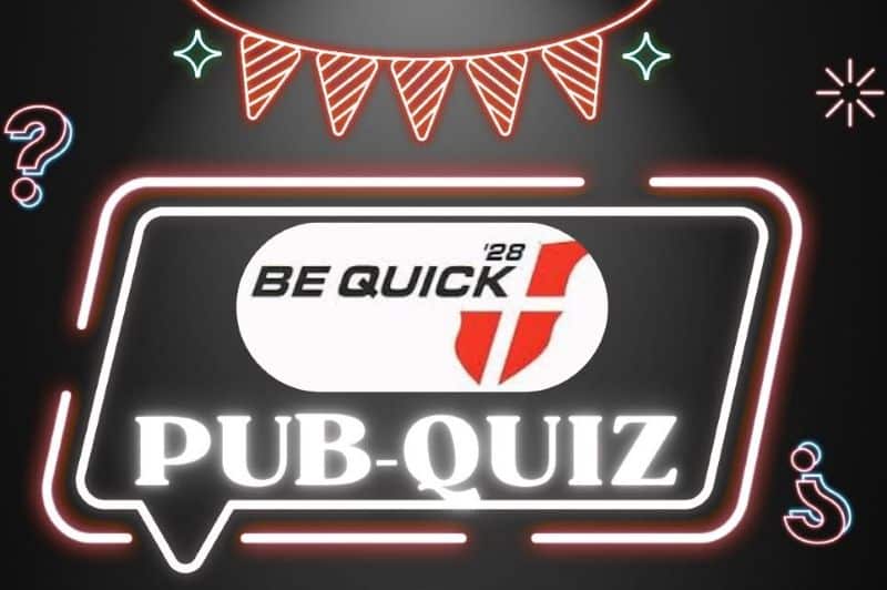 30 oktober pubquiz bij Be Quick; meld je nu aan!