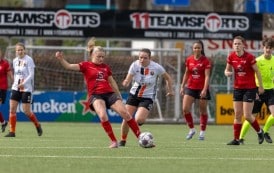 Vrouwen 1 naar gelijkspel tegen Ter Leede