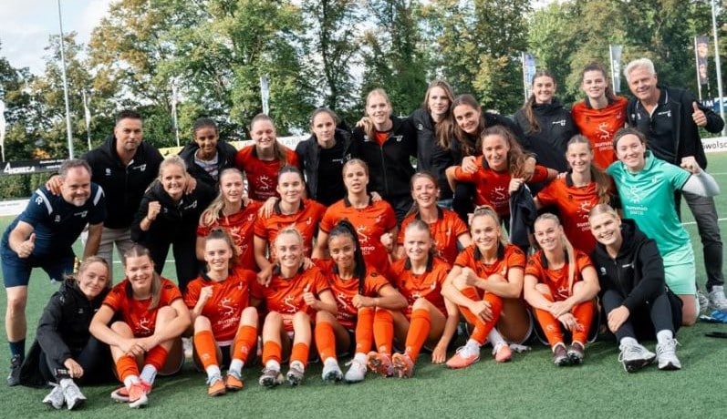 Vrouwen 1 door naar volgende bekerronde na winst op DSS