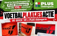 Voetbalplaatjesactie Be Quick van start bij PLUS Oldengarm